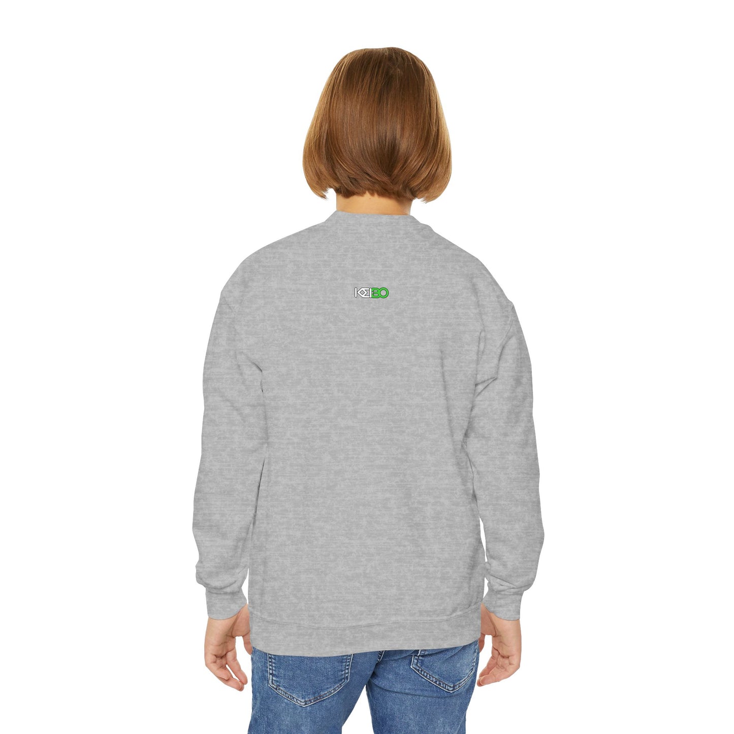 Cute Frog Graphic Youth Sweatshirt For Boys
