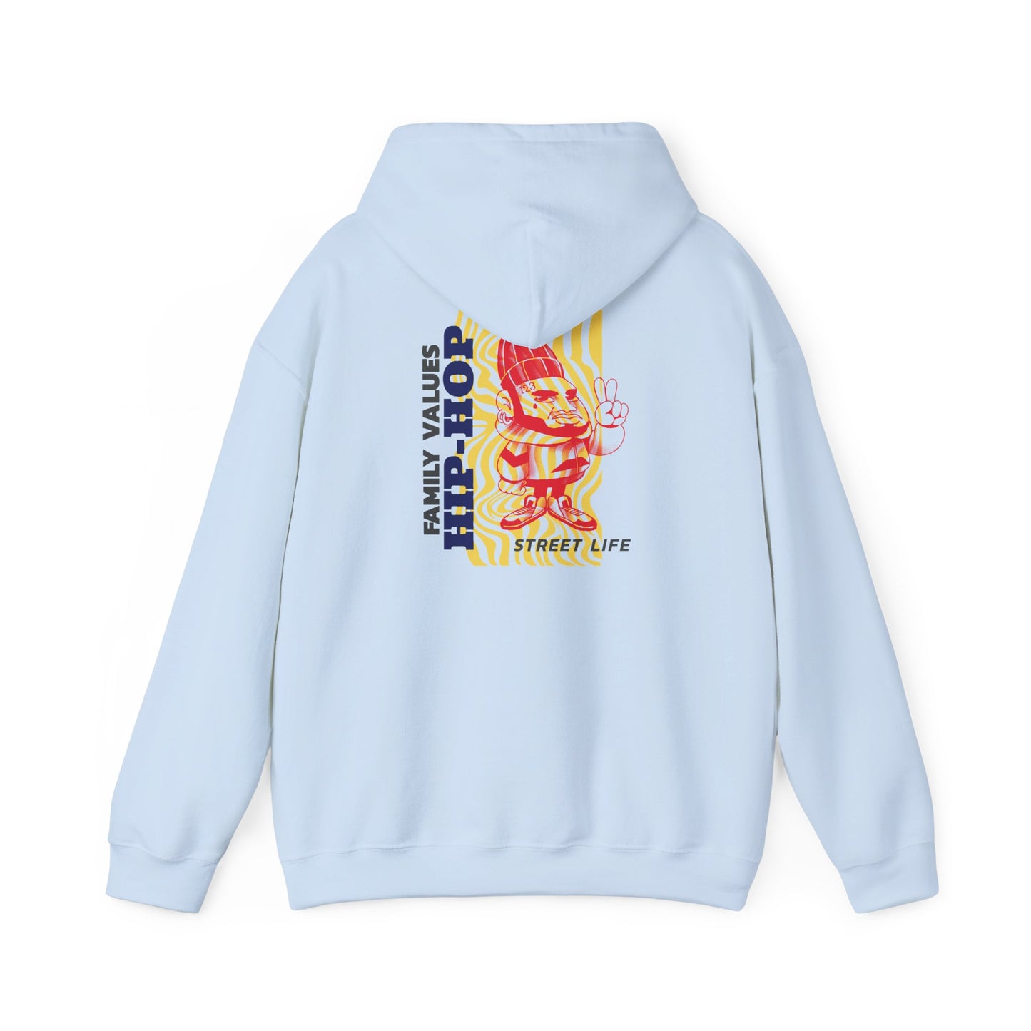 Men's Hip-Hop Family Values Hooded