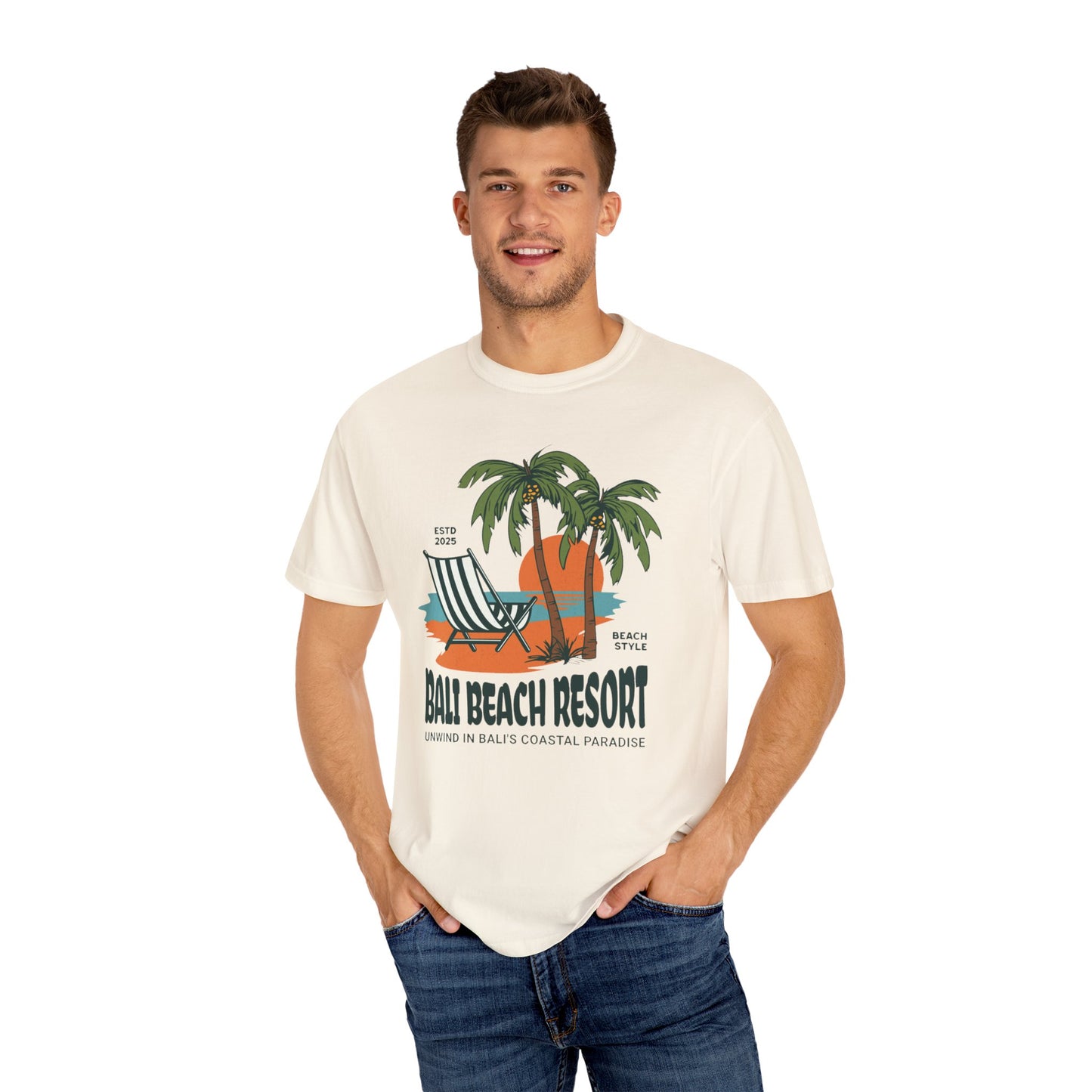 Beach Resort Unisex T-shirt - Relaxing Coastal Vibes