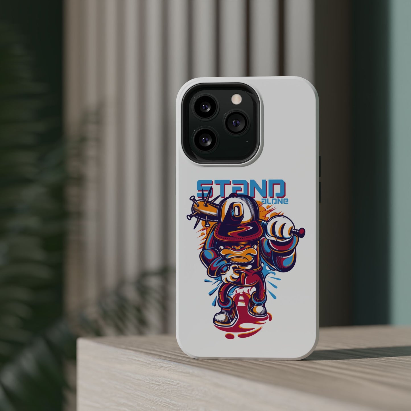 Magnetic Tough iPhone Case Stand Alone
