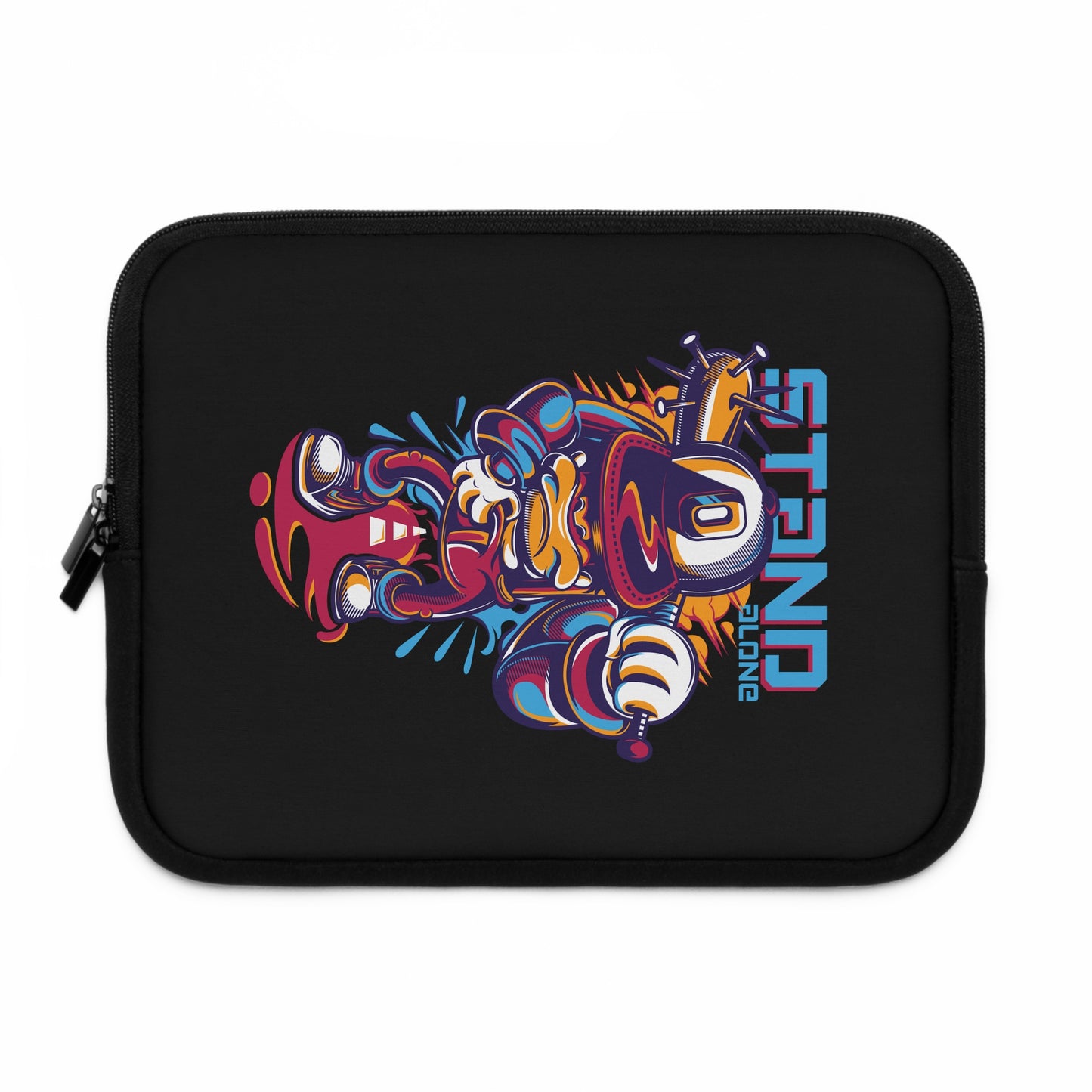 Laptop Sleeve - Colorful Cartoon Design for Fun and Protection