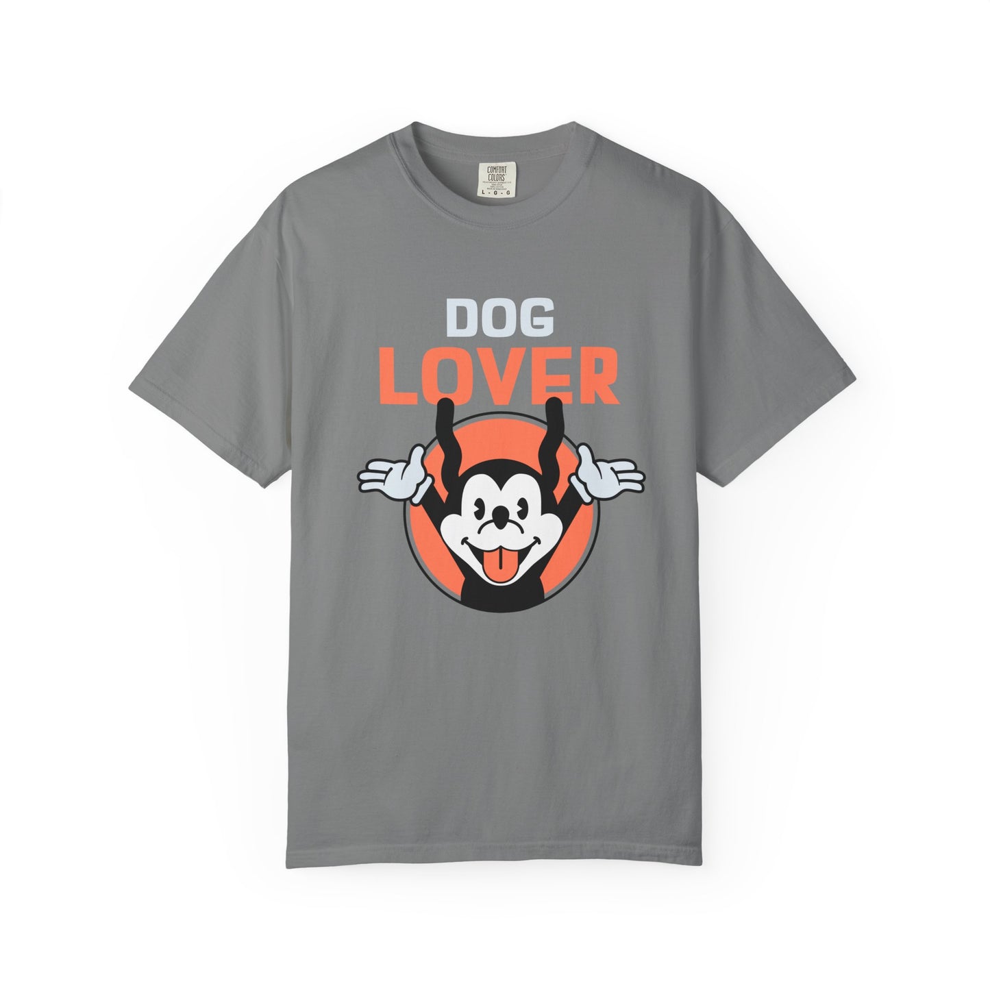 Men Dog Lover Garment-Dyed T-Shirt