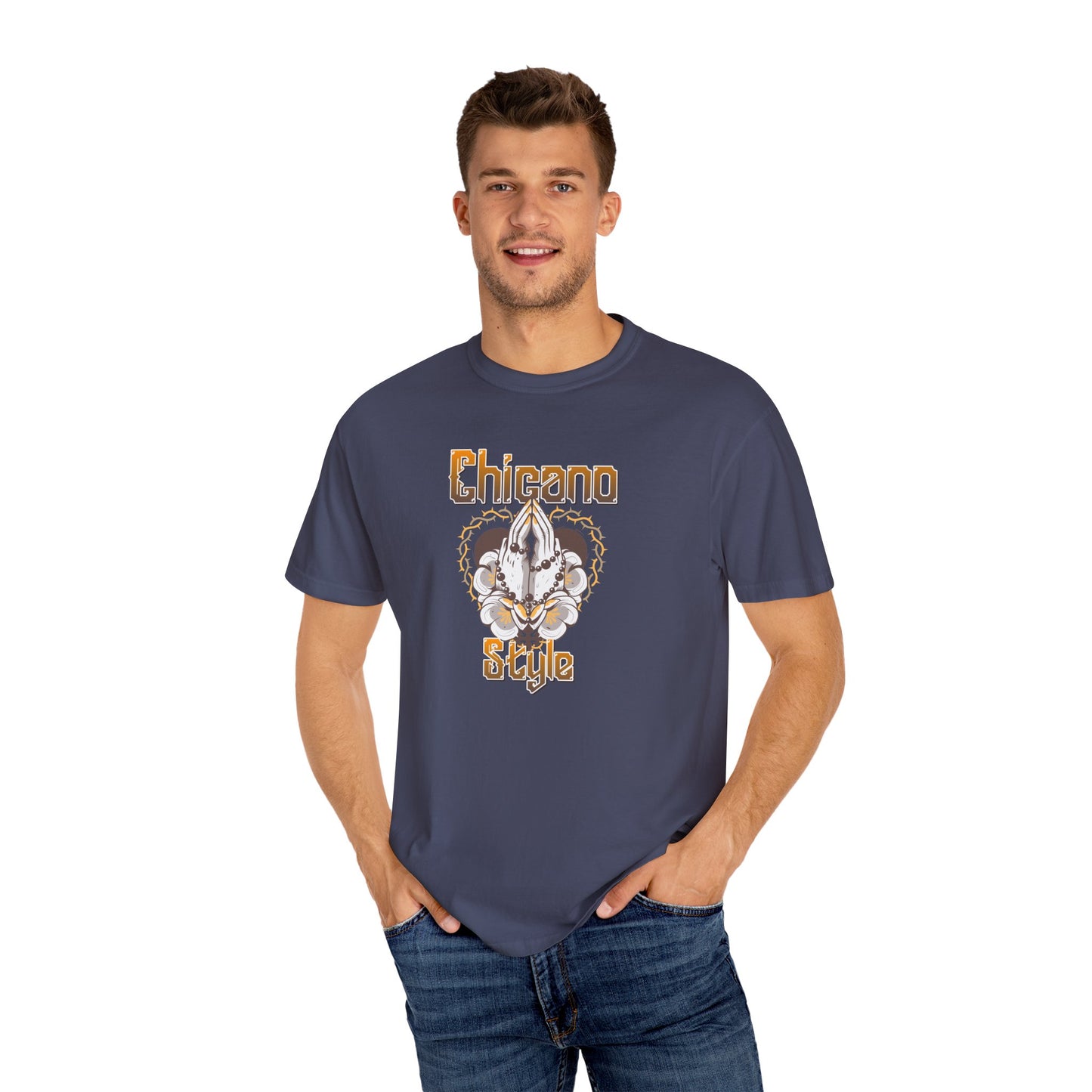 Men's Chicano Style Graphic T-Shirt