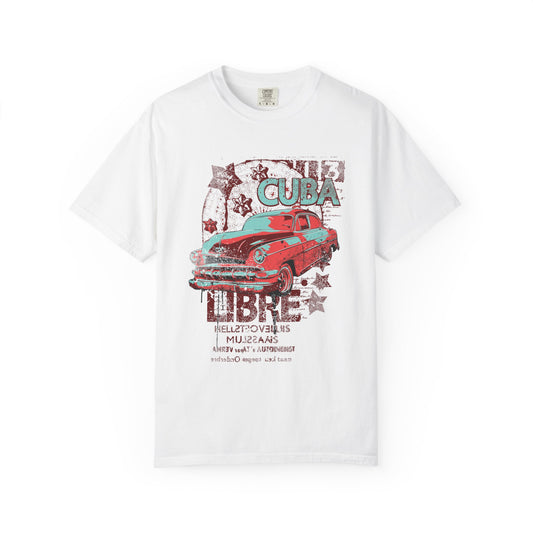 Vintage Car Graphic Retro Cuba Libre Unisex T-Shirt - Classic Automotive Style