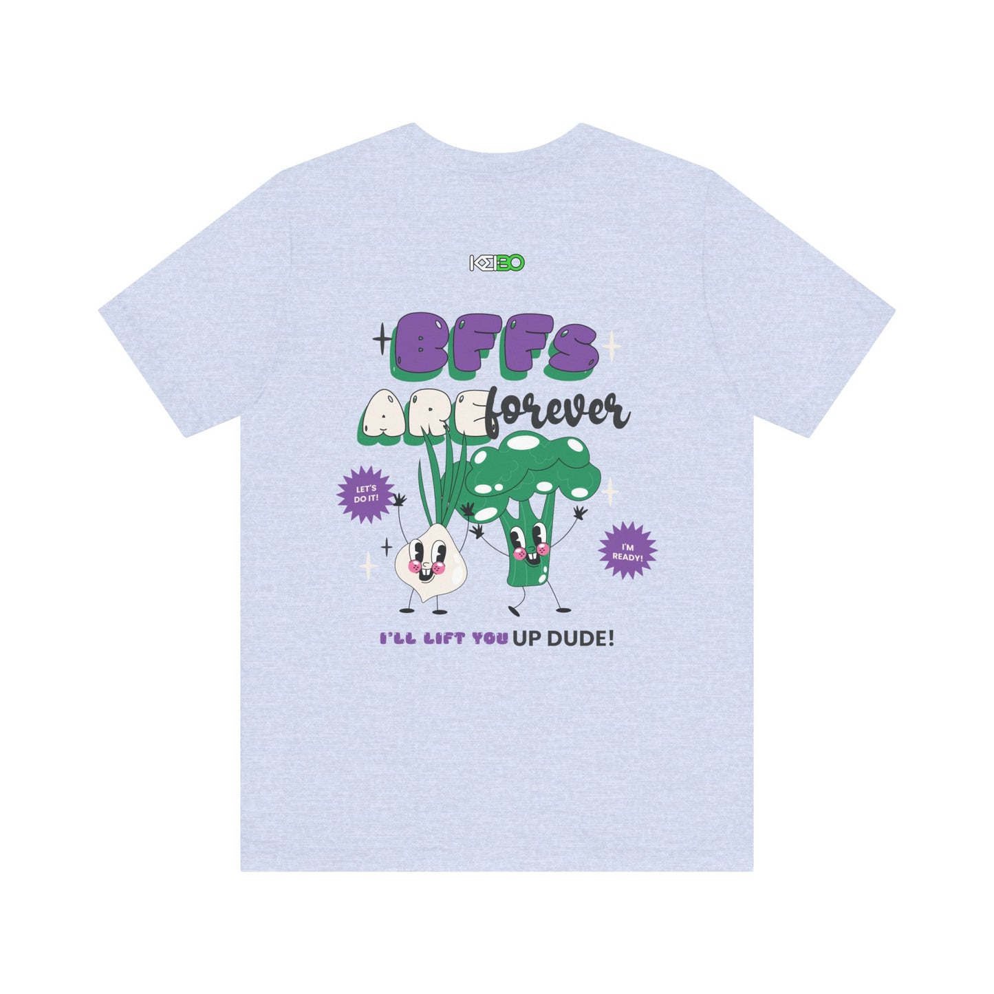 BFFs Are Forever Men's T-shirt - Cute Plant Graphic Tee for Friends