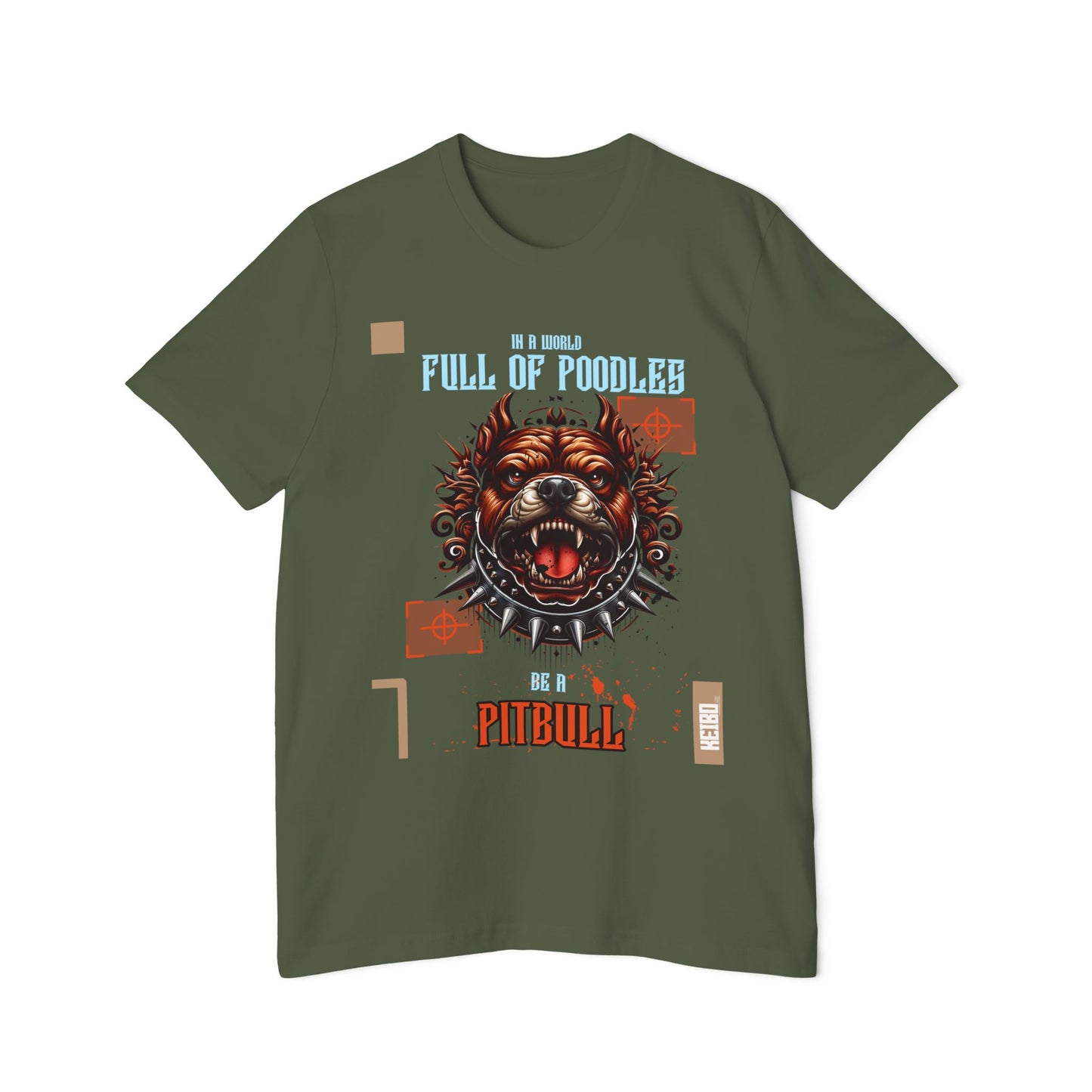 Pitbull Graphic Men's T-Shirt – USA-Made Pitbull Pride Tee