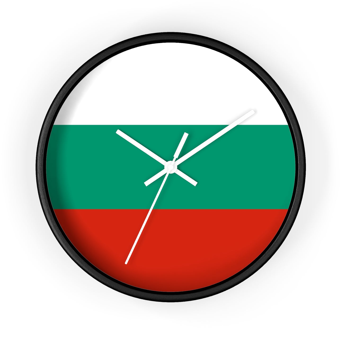 Bulgaria Flag Wall Clock - Stylish Home Decor for Patriotic Displays