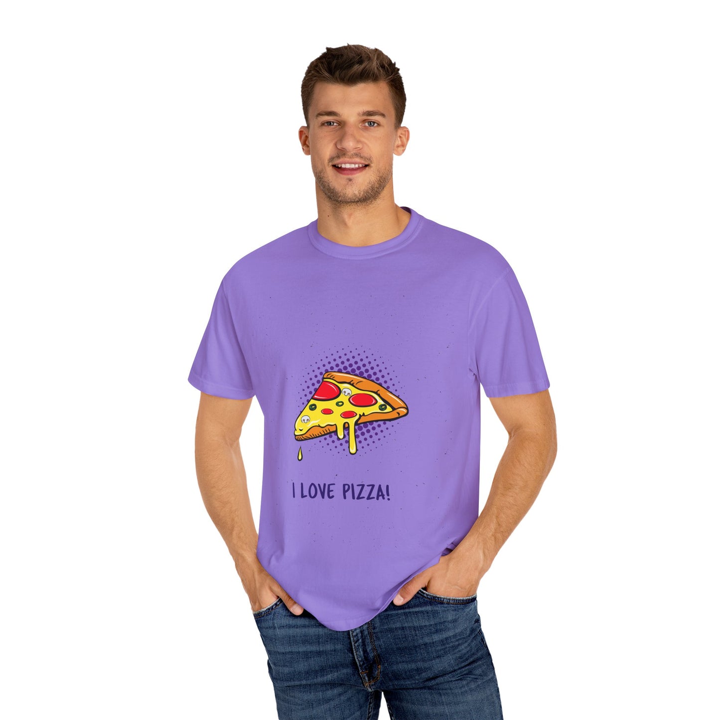 Funny Pizza Lover Unisex T-Shirt - I Love Pizza!