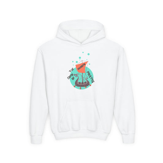 Youth Hoodie for Girls - "Don’t Worry, Be Happy"