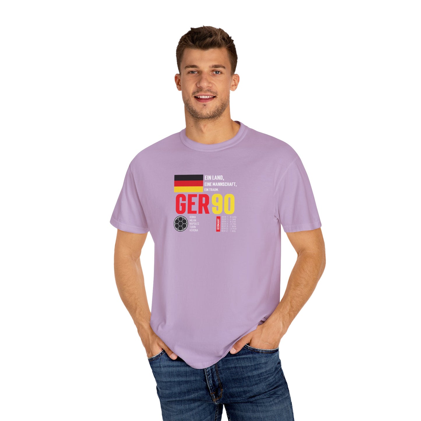 Unisex T-Shirt Vintage German Soccer for Fans