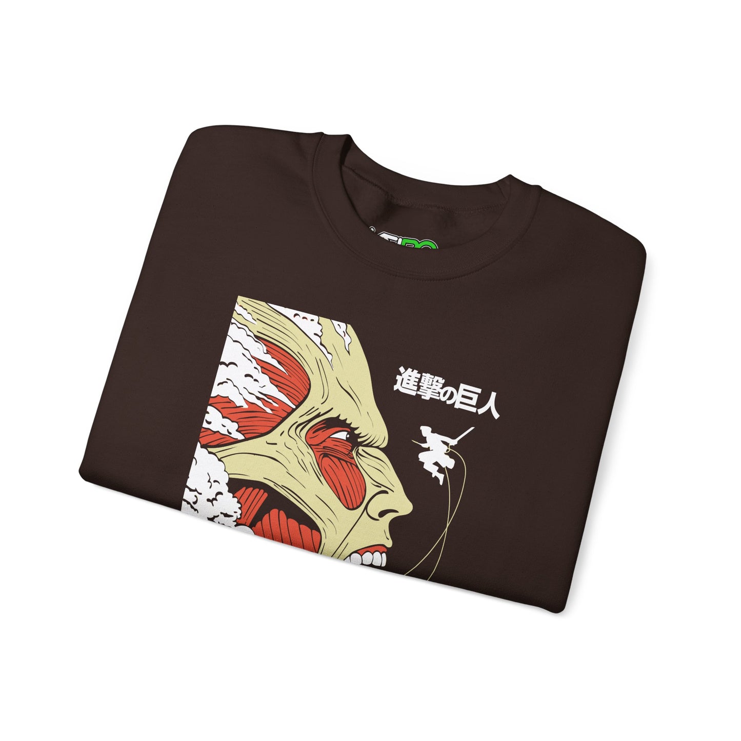 Unisex Heavy Sweatshirt Artistic Unique Face Design