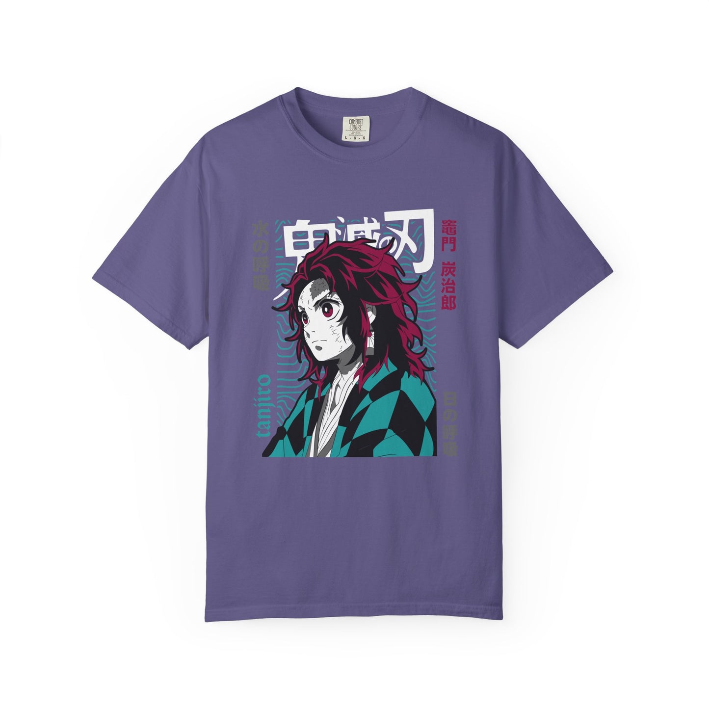 Unisex Anime-Inspired Tanjiro Design T-Shirt