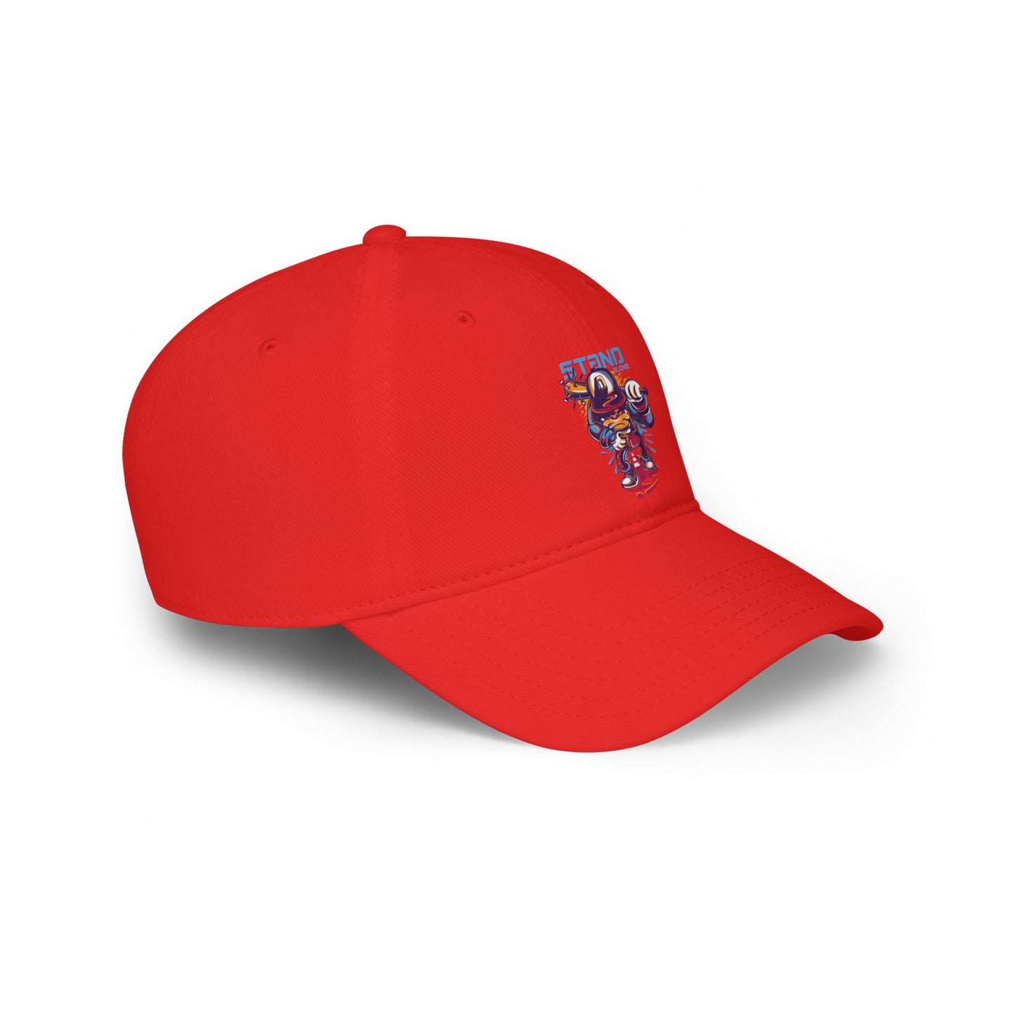 Stand Strong Low Profile Baseball Cap - Red