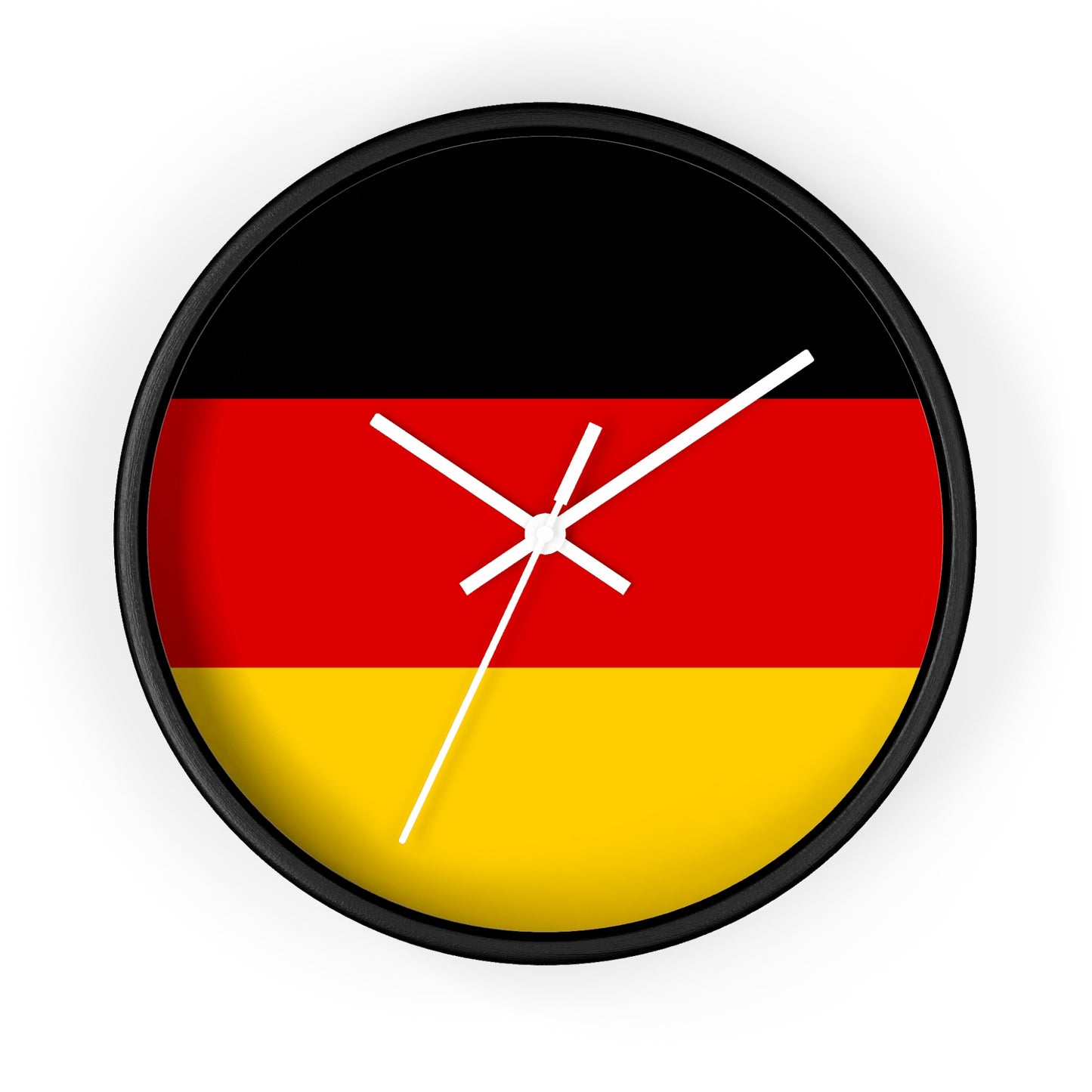German Flag Wall Clock - Unique Timepiece for Home Decor