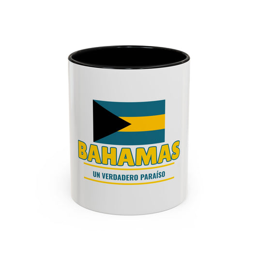 Bahamas Travel Inspired Accent Coffee Mug
