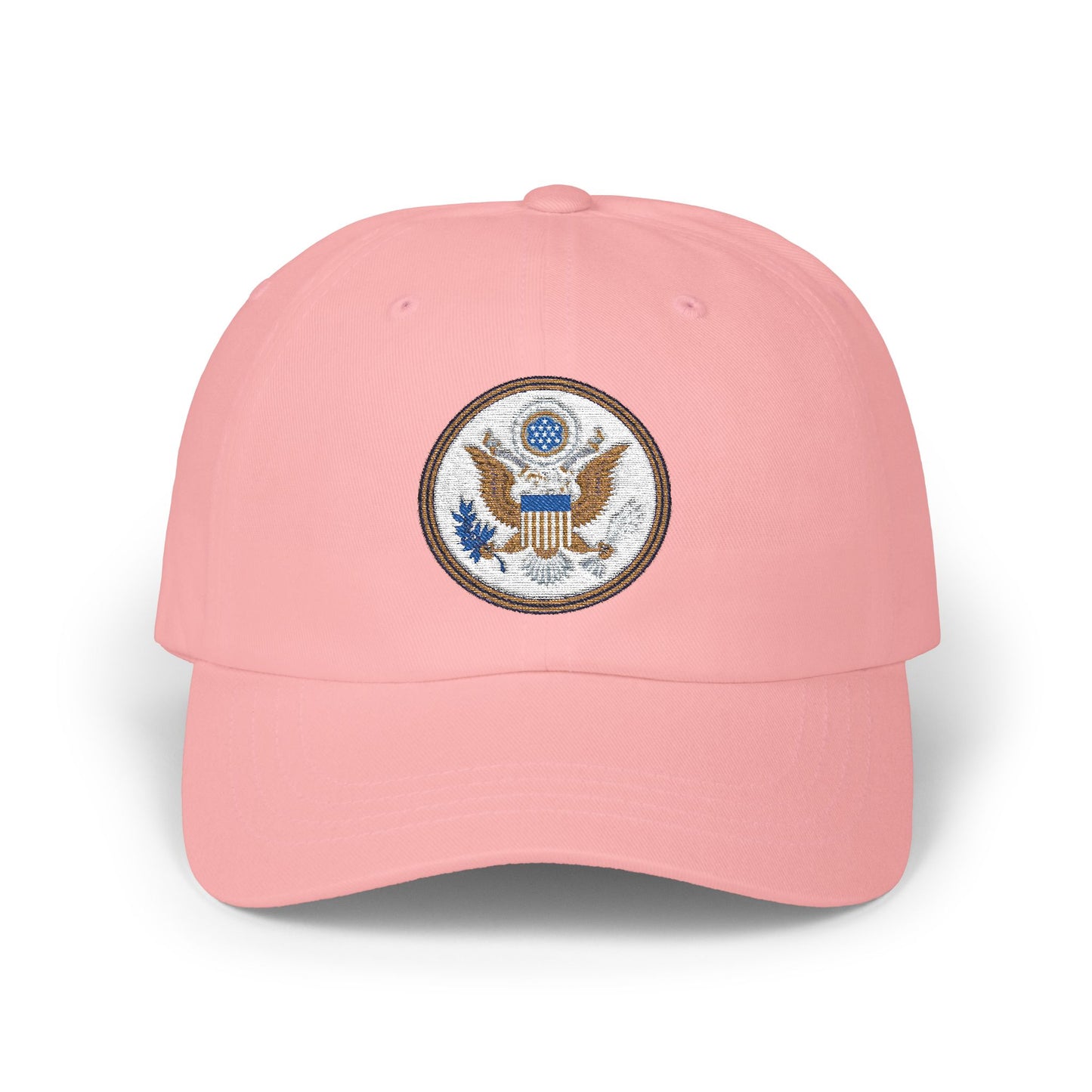 Classic Dad Cap with United States Seal - Casual Style for Patriotic Days