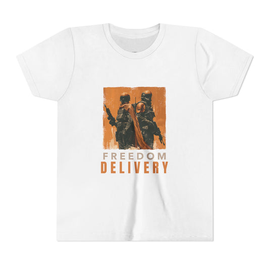 Youth Graphic T-Shirt for Adventure Lovers - Freedom Delivery