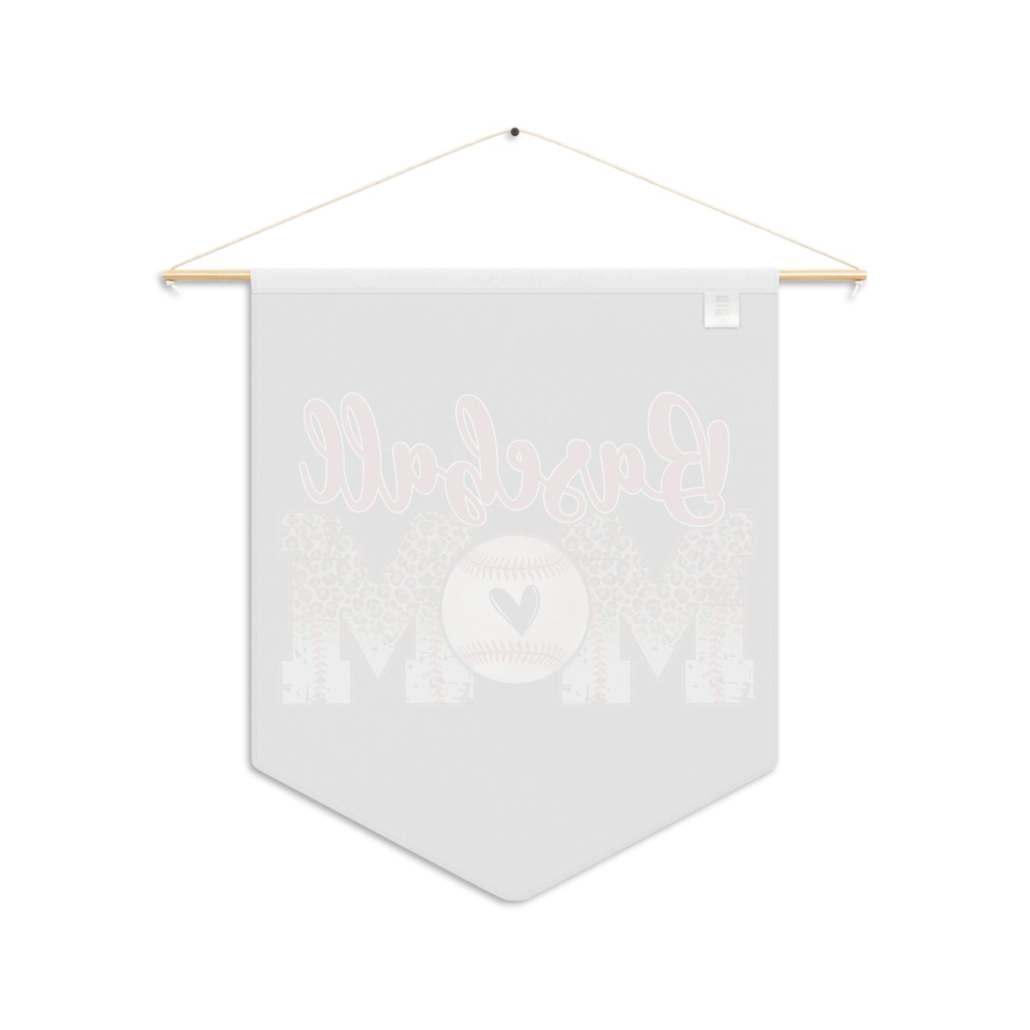 Baseball Mom Pennant for Proud Sports Moms