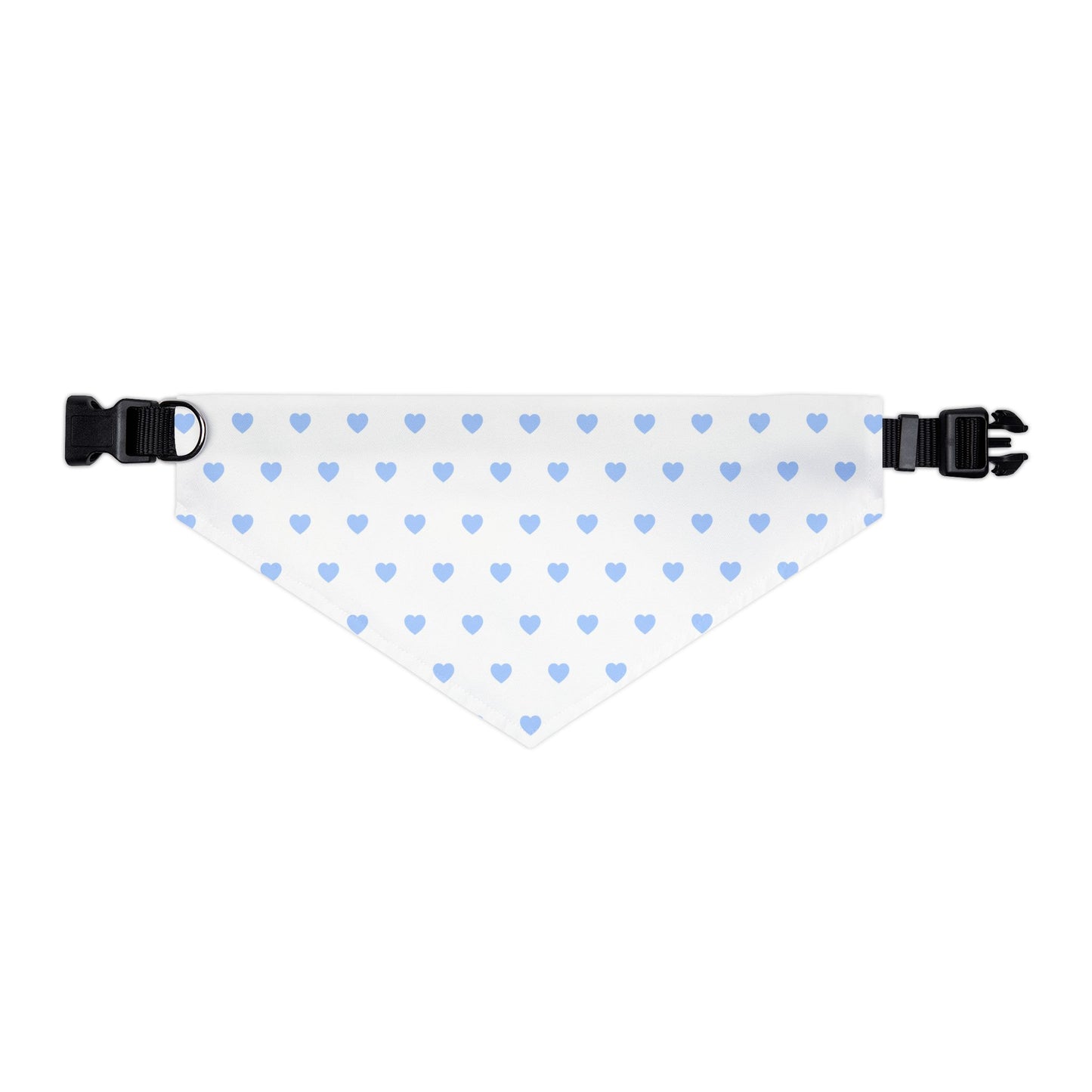 Love Heart Pattern Pet Bandana Collar for Dogs