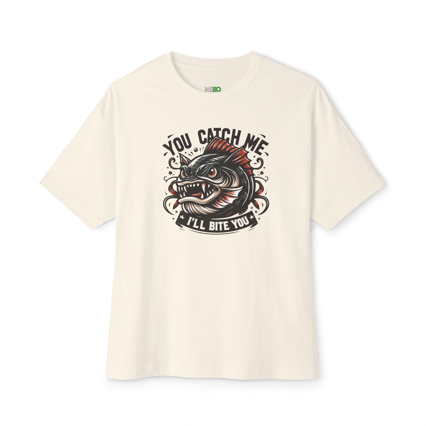 Fishing Oversized Boxy Tee - For Pike Fans
