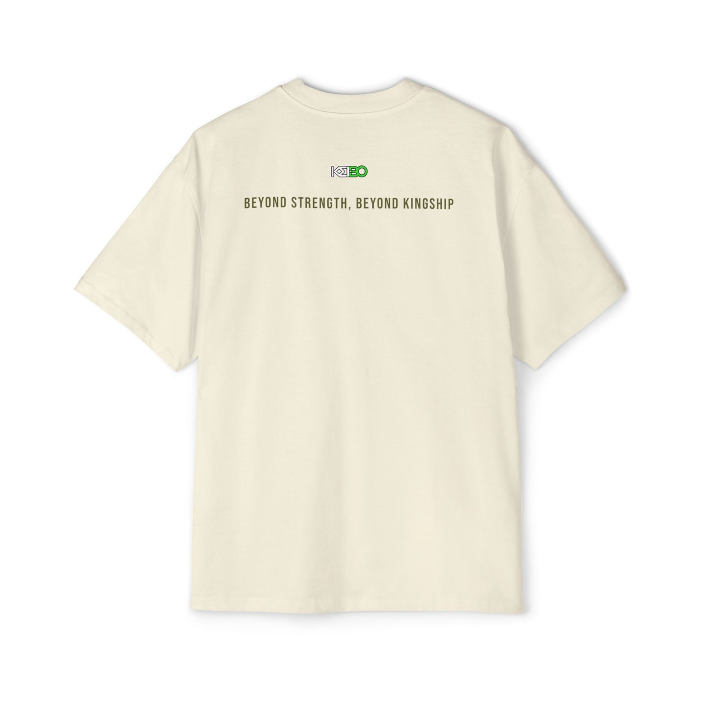 Embrace the King Men's Oversized Tee - Unleash the Beast