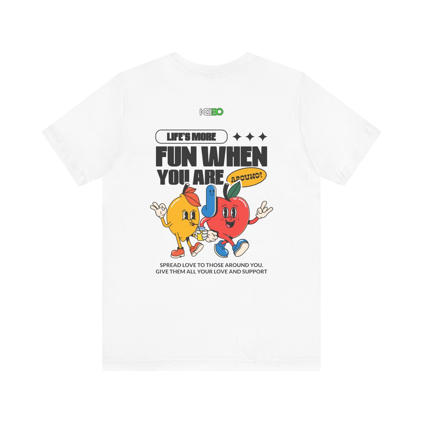 Fun When You Are Men's Jersey Tee - Positive Vibes & Celebration Shirt