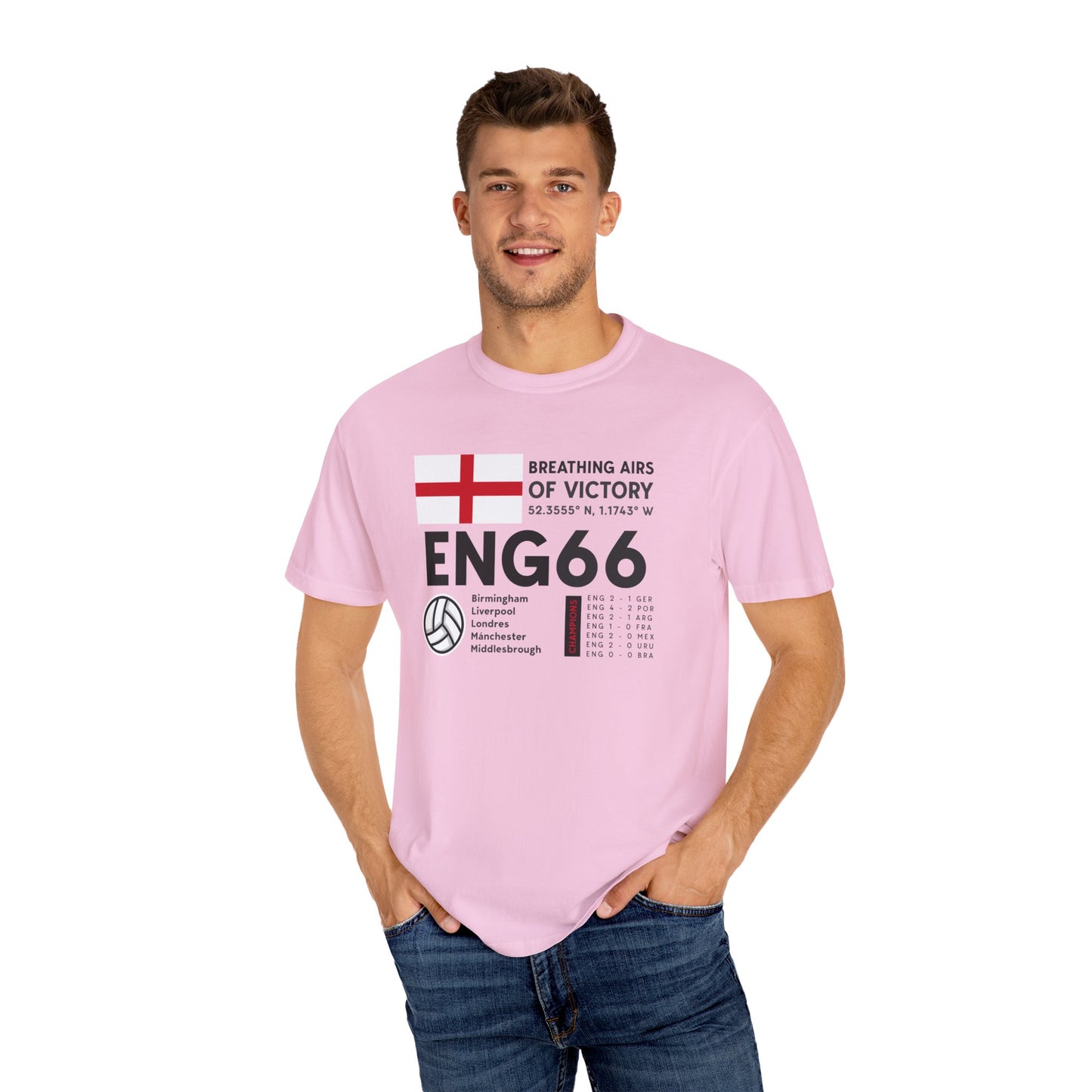 Unisex T-Shirt ENGLAND '66 Breathing Airs of Victory