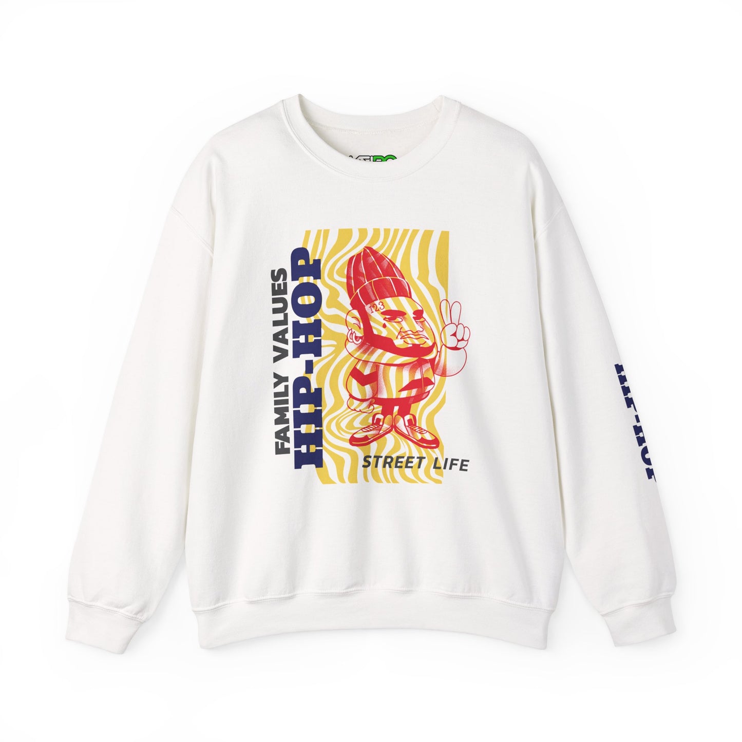 Men's Hip-Hop Crewneck Sweatshirt