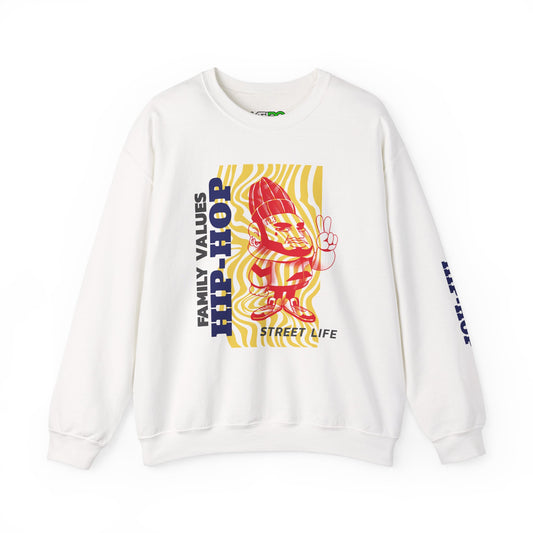 Men's Hip-Hop Crewneck Sweatshirt