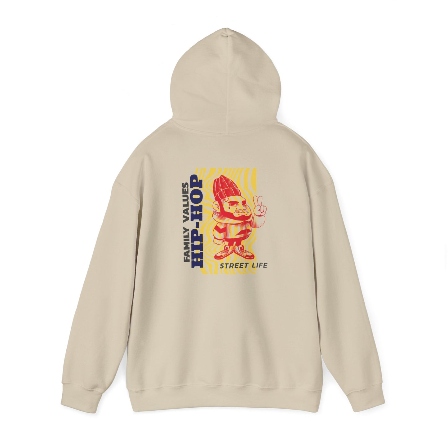 Men's Hip-Hop Family Values Hooded