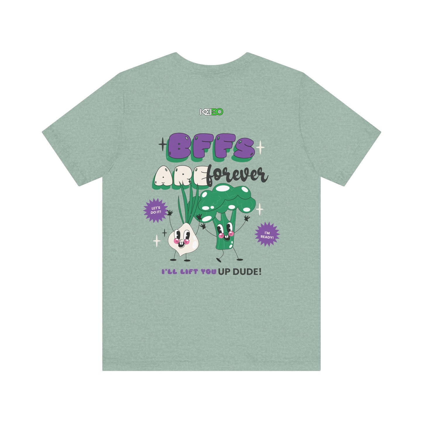 BFFs Are Forever Men's T-shirt - Cute Plant Graphic Tee for Friends