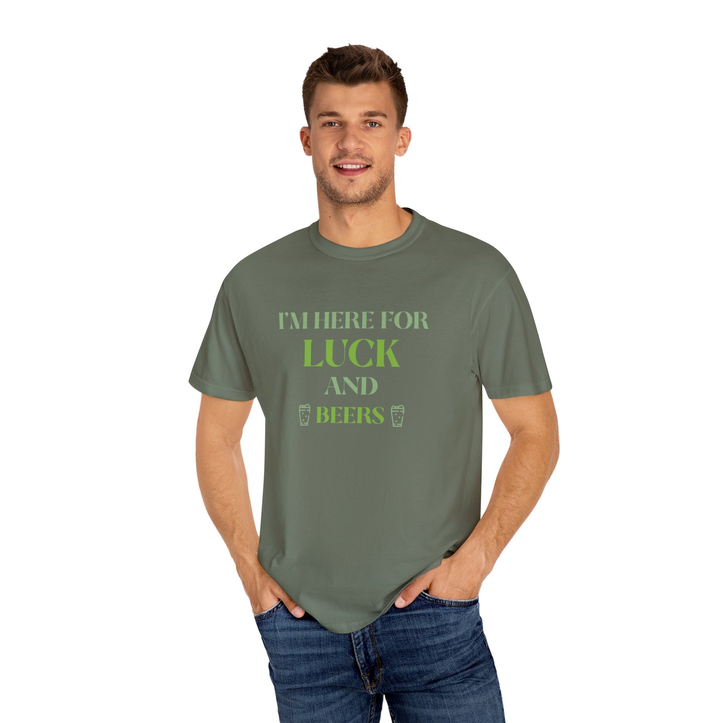 Luck and Beers St. Patrick's Day Men's T-Shirt