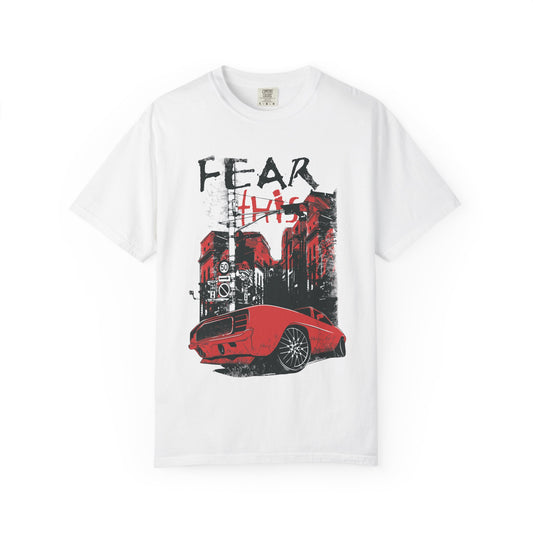 Vintage Car Graphic "Fear This" Unisex T-Shirt - Automotive Vibe for Car Lovers