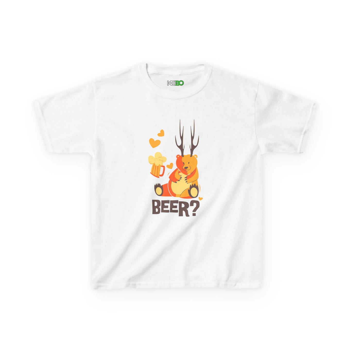 T-Shirt for Youths Boy Funny Bear Tee
