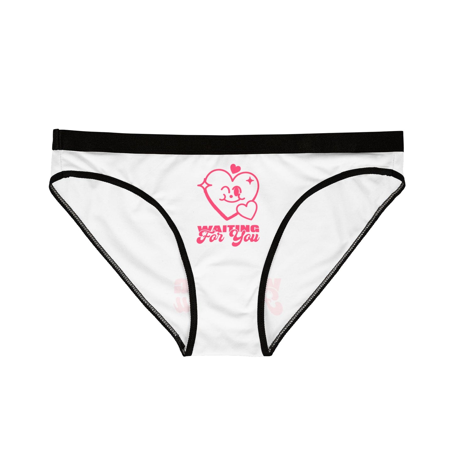 Funny Women's Underwear - 'Waiting For You ...' Design