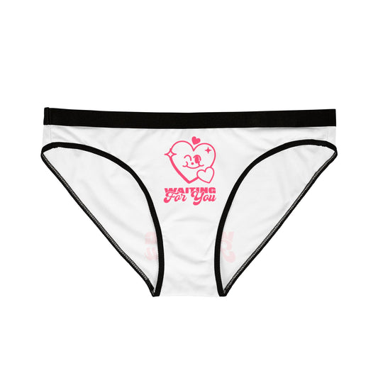 Funny Women's Underwear - 'Waiting For You ...' Design