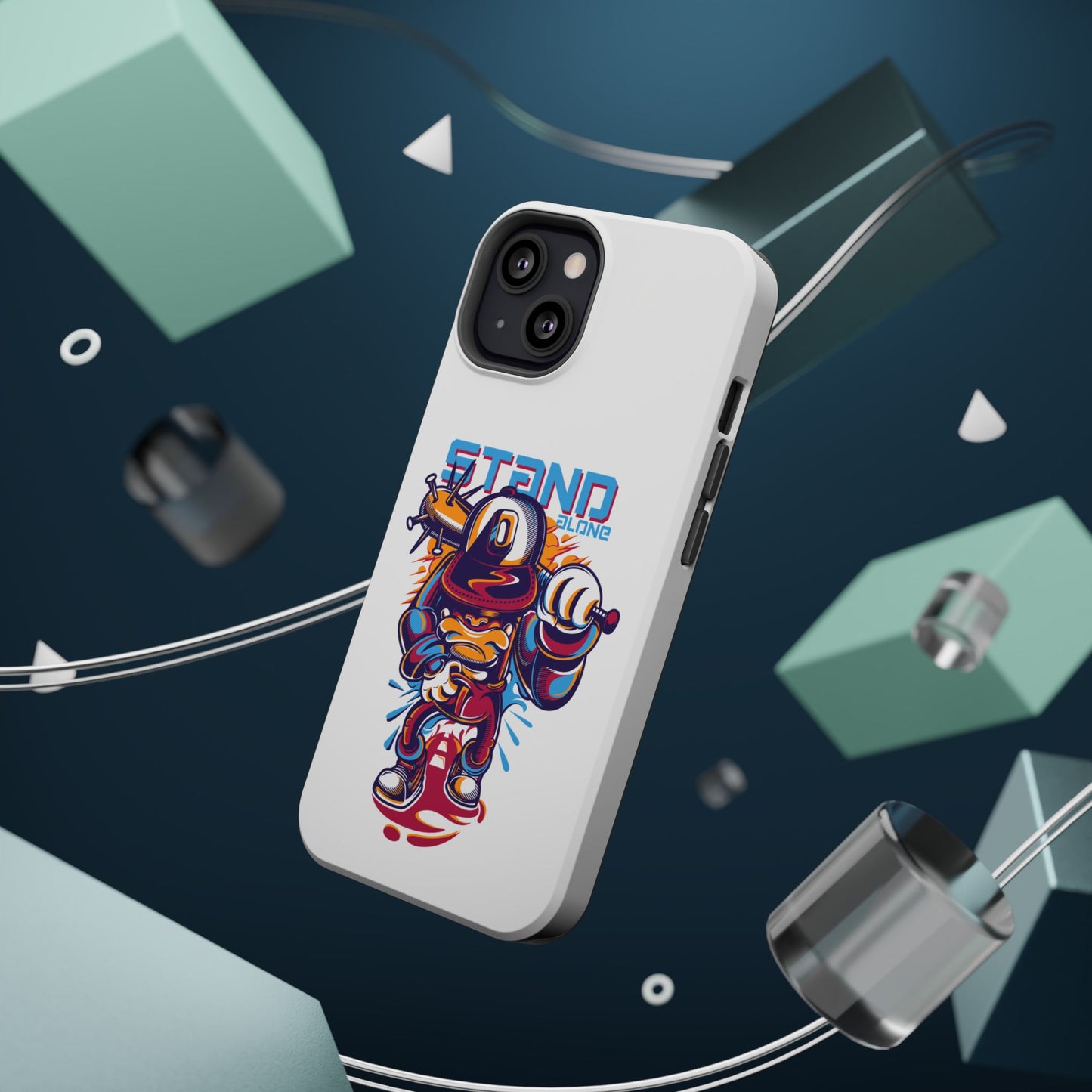 Magnetic Tough iPhone Case Stand Alone