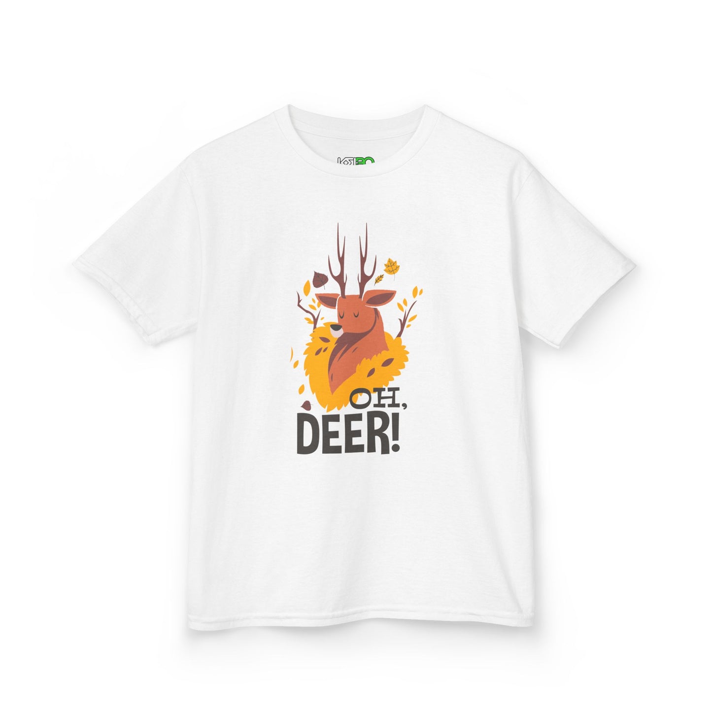 Kids Graphic T-shirt for Girls 'Oh, Deer!' - Fun Animal Lovers
