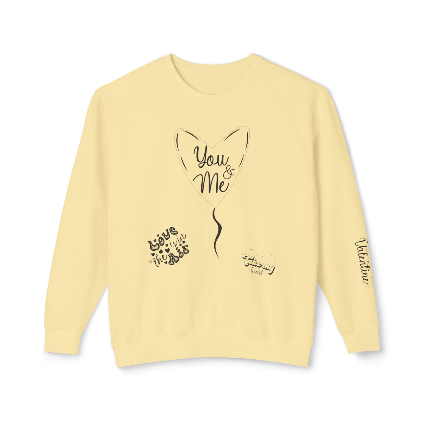 Women Sweatshirt You And Me - Perfect for Valentine's Day Outfit