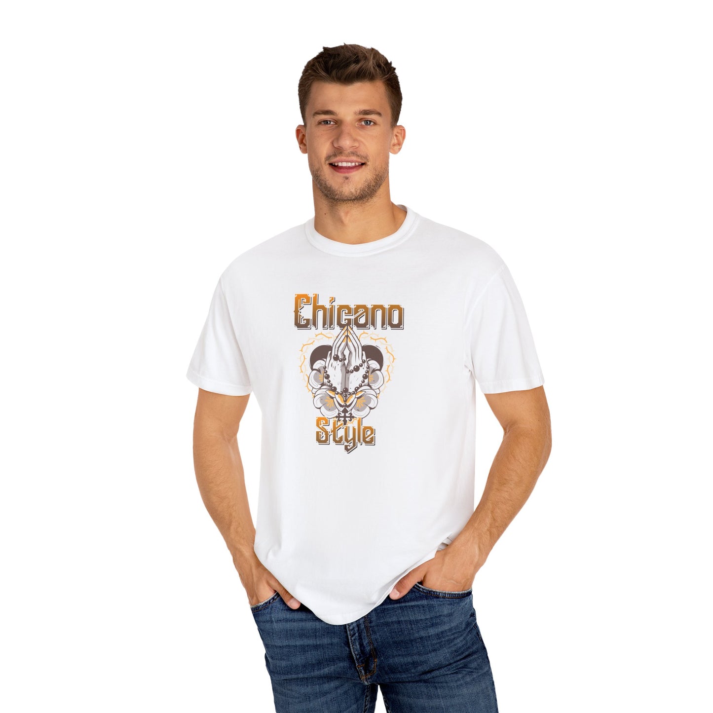 Men's Chicano Style Graphic T-Shirt