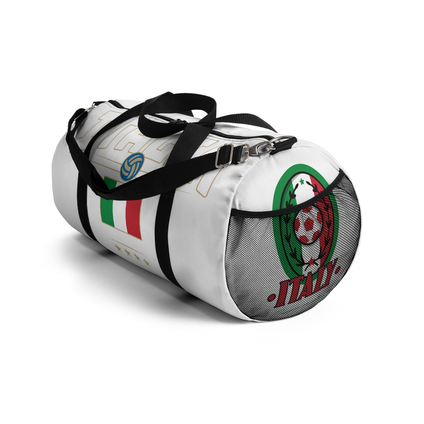 Italia Sports Duffel Bag Perfect for Gym Travel & Soccer Fans