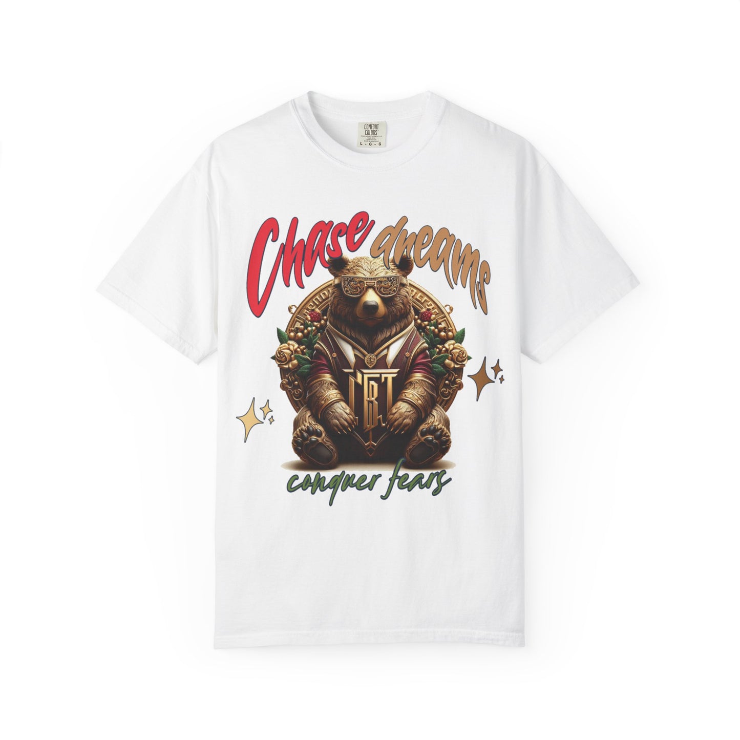Chase Dreams Bear Unisex T-Shirt -  Motivation Tee