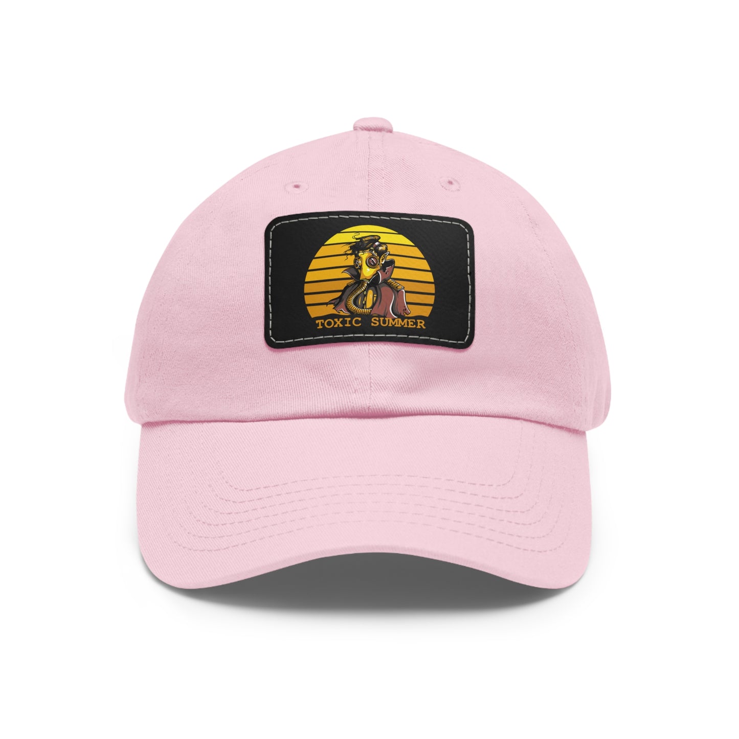 Toxic Summer Unisex Hat with Leather Patch - Cap for Summer Vibes