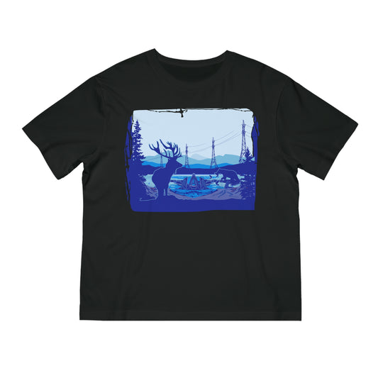 Nature-Inspired Unisex Fuser T-Shirt - Adventure & Outdoors Graphic Tee