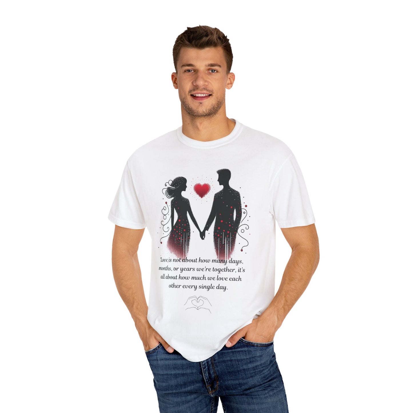 Romantic Women T-shirt - How Much We Love St. Valentine