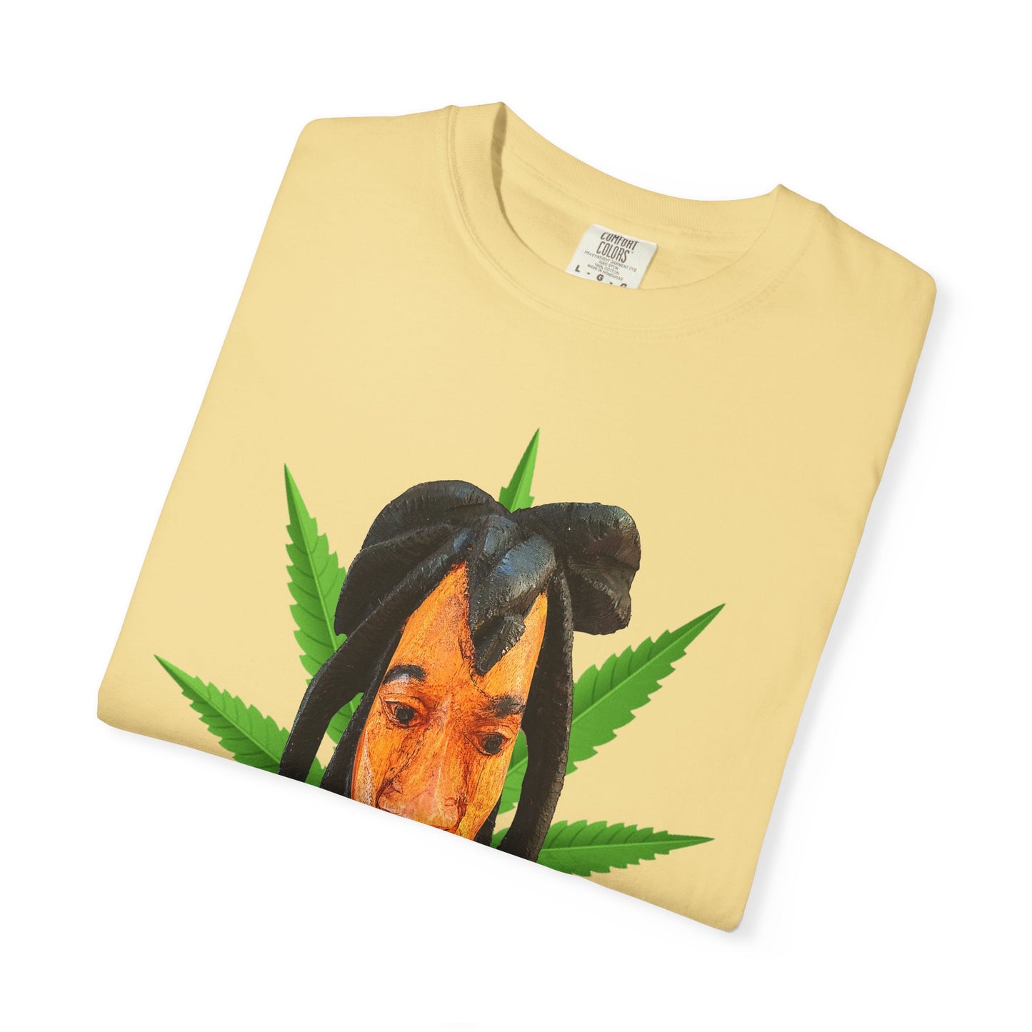 Unisex Cannabis Vibe T-Shirt - Unique Dreadlock Design