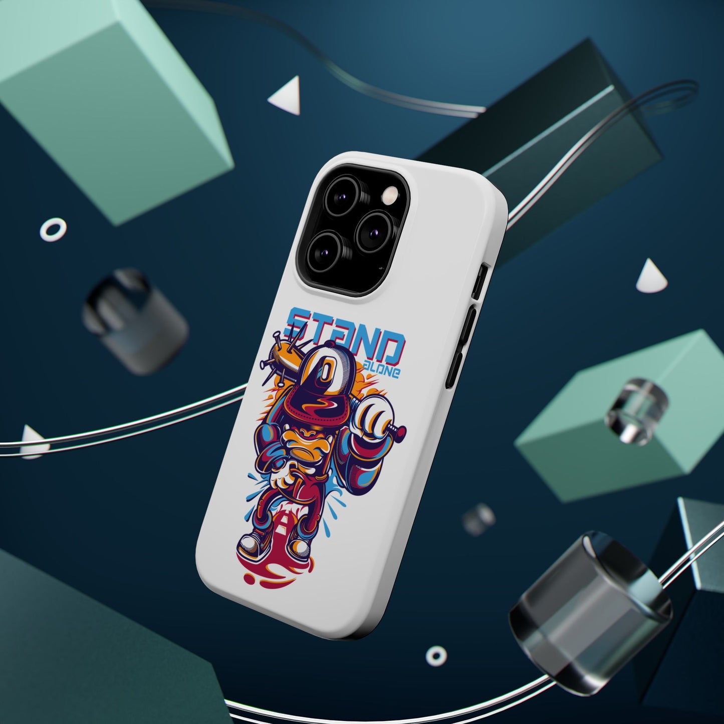 Magnetic Tough iPhone Case Stand Alone