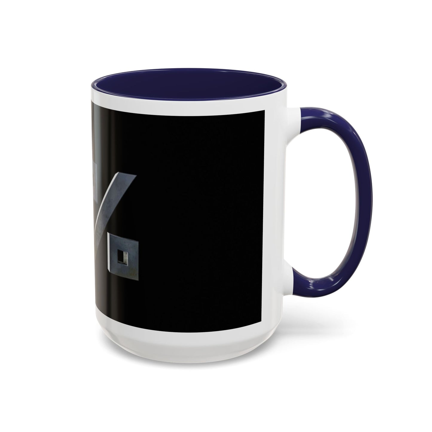 Bold Message Accent Coffee Mug -11/15oz, for Daily Motivation and Unique Gifting