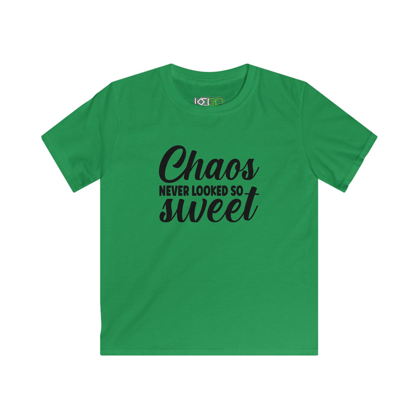 Kids Softstyle T-shirt for Boys - "Chaos Never Looked So Sweet"