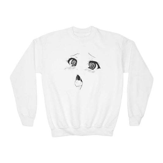 Youth Crewneck Sweatshirt for Girls – Cozy & Stylish